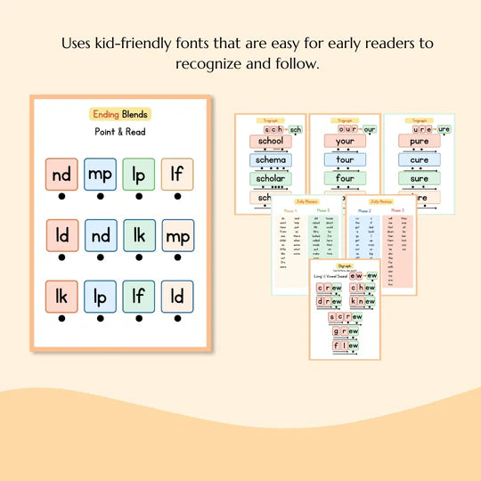 Phonics Practice for Beginners | CVC Words & High-Frequency Sight Words | Fun Reading Activities for Kids | Early Learning & Kindergarten Workbook